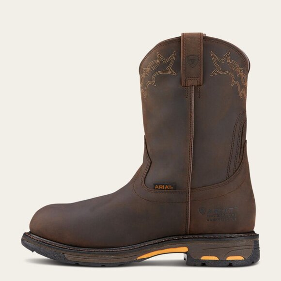 Ariat Men’s WorkHog MetGuard H2O Comp Toe Boots (9.5 D-Medium) NEW IN BOX main image 8